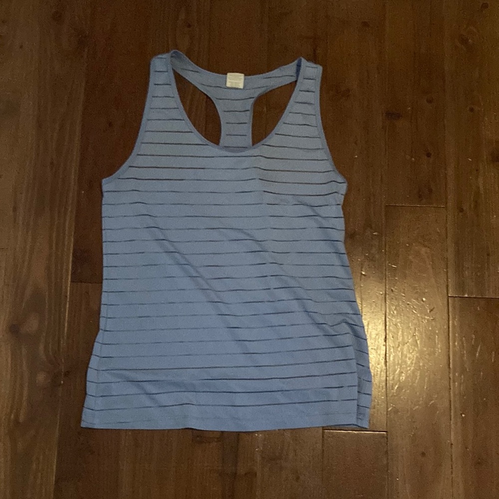 bcg light blue sports tank top